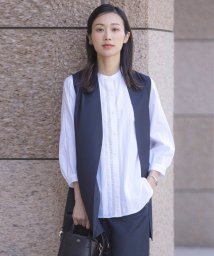 J.PRESS LADIES（LARGE SIZE）/【セットアップ対応・洗える・UVケア・速乾】 OXIJEWELストレッチ ジレ/505994640