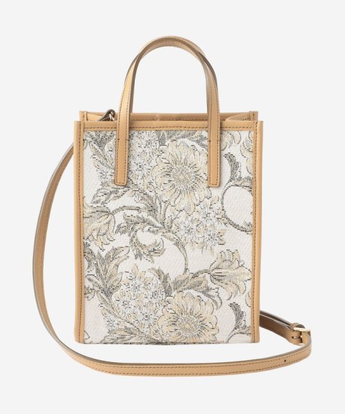 MACKINTOSH LONDON(MACKINTOSH LONDON（レディース）)/【エクラ掲載】【BIBURY FLOWER】バイブリーゴブランジャカードミニショルダー/ベージュ