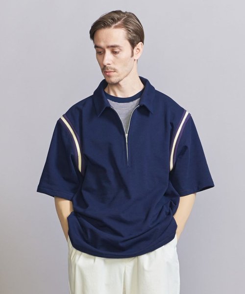 BEAUTY&YOUTH UNITED ARROWS(ビューティーアンドユース　ユナイテッドアローズ)/＜TUBE＞ スポーツ ポロシャツ/NAVY