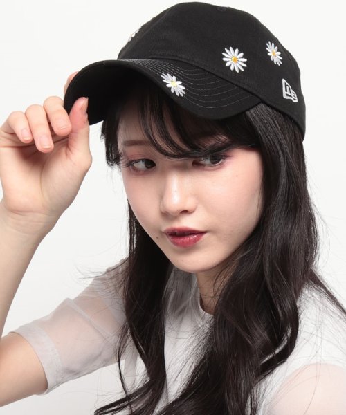 NEW ERA(ニューエラ)/NEW ERA 9TWENTY Flower Embroidery/ブラック