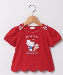 mezzo piano/【Hello Kitty 50th】裾スカラップTシャツ/506028807