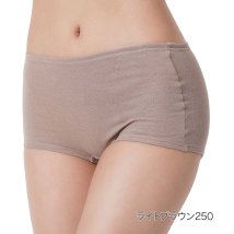 manzoku/満足 ： 出雲ソフト 無地 ショーツ ボクサータイプ ガーゼ素材(37－6316) 婦人 女性 レディースフクスケ fukuske 福助 公式/506032859