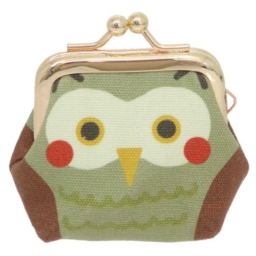 コインケース 民芸ころん小がま ふくろう アミナコレクション レトロ がま口 かわいい 小銭入れ グッズ 人気・おすすめ｜使いやすい・旅行におすすめ 品質保証 全国発送 正規品・日本国内発送・安心保証付き