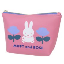 cinemacollection/ミッフィー コスメポーチ 舟形ポーチ MIFFY and ROSE PK ディックブルーナ スモールプラネット メイクポーチ ギフト プレゼント 絵本キャラクタ/506033284