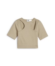 PUMA(PUMA)/ウィメンズ デア トゥ ミューティド モーション 半袖 Tシャツ/PUTTY