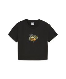 PUMA(PUMA)/ウィメンズ グラフィックス フルーティ プーマ 半袖 Tシャツ/PUMABLACK