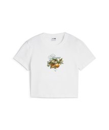 PUMA(プーマ)/ウィメンズ グラフィックス フルーティ プーマ 半袖 Tシャツ/PUMAWHITE