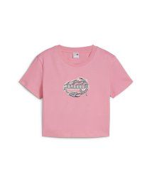 PUMA(プーマ)/ウィメンズ グラフィックス ハイパー ガール 半袖 Tシャツ/FASTPINK
