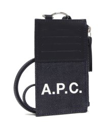 A.P.C./アーペーセー フラグメントケース カードケース コインケース ネイビー ブラウン メンズ レディース ユニセックス APC M63527 CODDP IAK/506035344