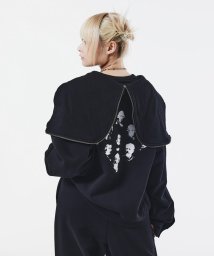 tk.TAKEO KIKUCHI/K’Project by Aoi Composer Face Print Hoodie/506035434