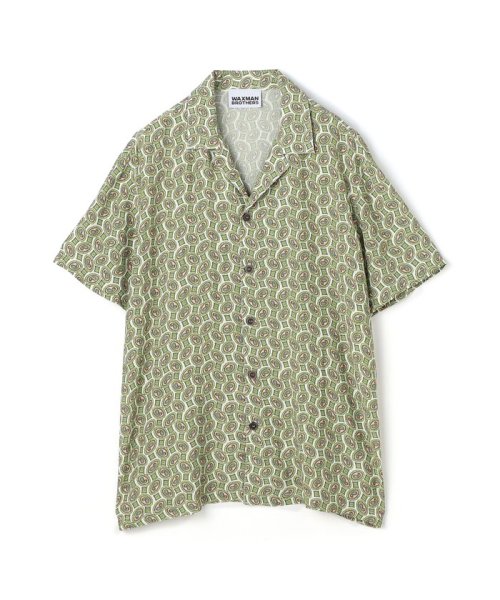 TOMORROWLAND BUYING WEAR(TOMORROWLAND BUYING WEAR)/Waxman Brothers HAWAII SHIRTS オープンカラーシャツ/52ライトグリーン系