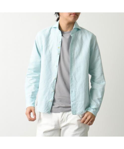 セール】GIANNETTO シャツ VINCI FIT 41803 コットンリネン(506035642