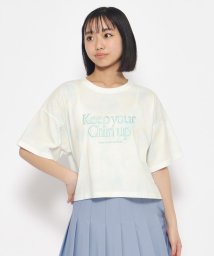 PINK-latte/タイダイ柄短丈Tシャツ/506035741