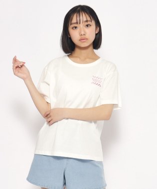 PINK-latte/【接触冷感機能付き】チェリーTシャツ/506035742