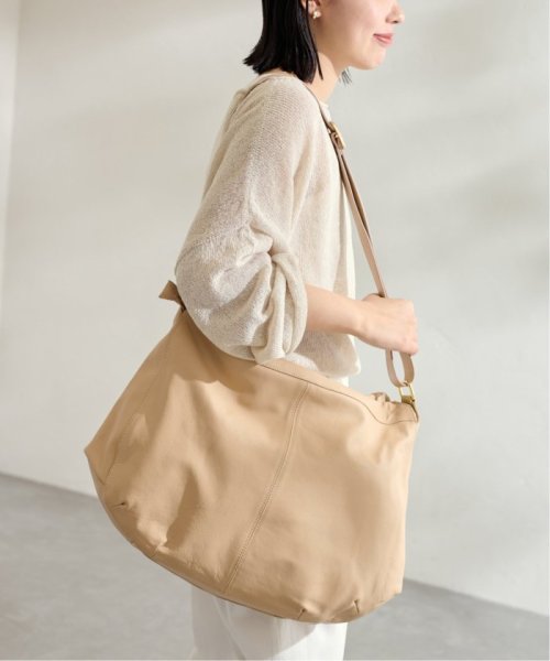 FRAMeWORK(フレームワーク)/LA SCAIA/ラスカイア shoulder BAG/ベージュ