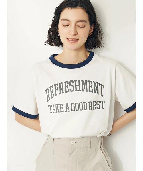 CRAFT STANDARD BOUTIQUE(クラフトスタンダードブティック)/UVカット / REFRESHMENT TEE/オフホワイト