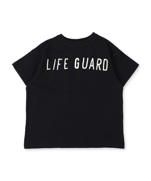 DENIM DUNGAREE(デニムダンガリー)/BEAUTYFULL LIFE Tシャツ/ブラック