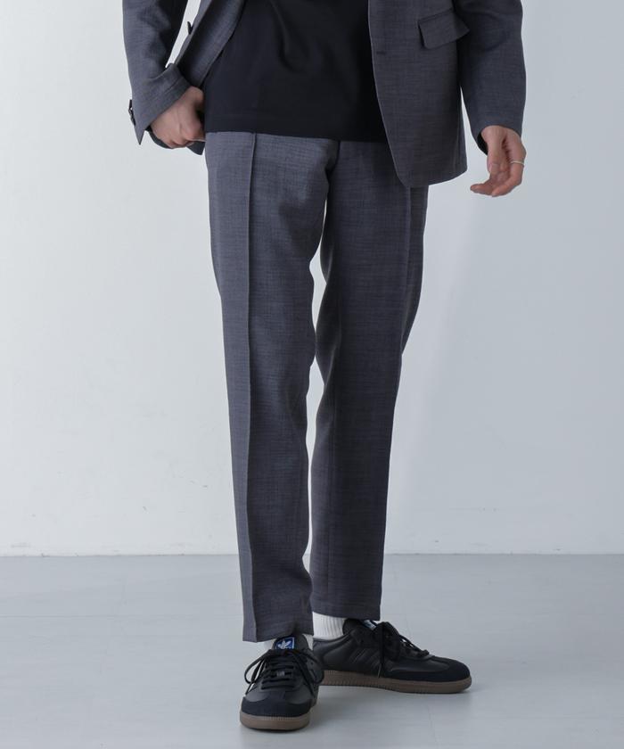 N TROUSERS」Reflax(R)スラブツイルストレッチパンツ（セットアップ可 