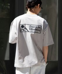 GLOSTER/【限定展開】【Franklin Climbing/フランクリンクライミング】グラフィック バックプリント 半袖Tシャツ/505937455