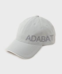 adabat(アダバット)/ロゴデザイン キャップ/ライトグレー（011）