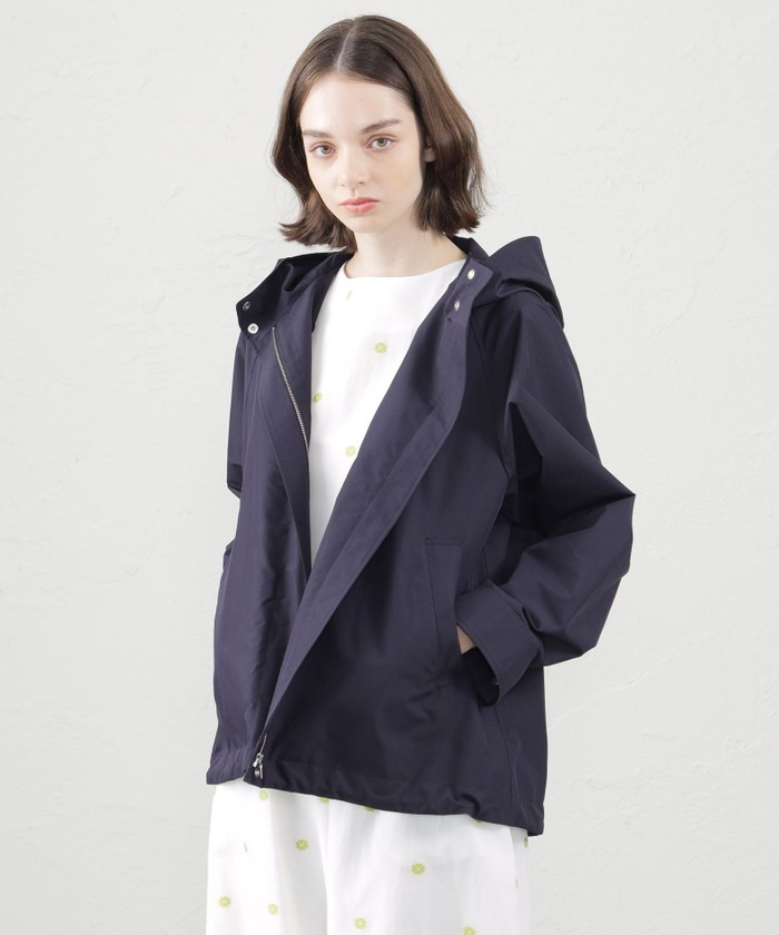OS6650■マッキントッシュフィロソフィ■ショート丈ブルゾン ブルー系｜ブルゾン｜MACKINTOSH PHILOSOPHY(マッキントッシュ