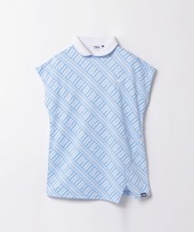 FILA GOLF(フィラゴルフ（レディース）)/FILA GOLF つけ衿付きモックネックシャツ/ライトブルー