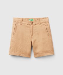 BENETTON (UNITED COLORS OF BENETTON BOYS)/キッズリネンコットン無地ハーフパンツB/506031577