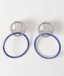 LANVIN en Bleu(JEWELRY)(ランバン　オン　ブルー（ジュエリー）)/マリン サークル イヤリング/ブルー