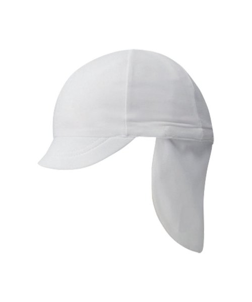 Footmark(フットマーク)/FOOTMARK フットマーク フラップ付き体操帽子 取り外しタイプ ぼうし 紫外線対策 熱中/ホワイト