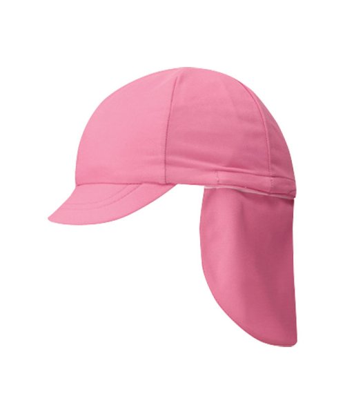 Footmark(フットマーク)/FOOTMARK フットマーク フラップ付き体操帽子 取り外しタイプ ぼうし 紫外線対策 熱中/ピンク
