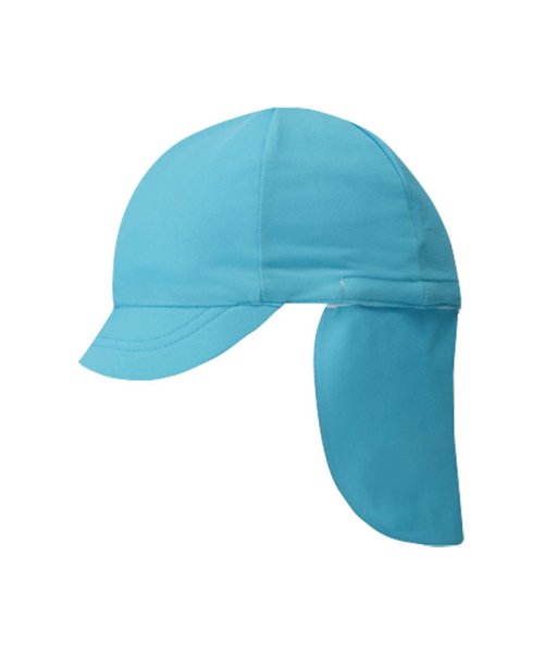 Footmark(フットマーク)/FOOTMARK フットマーク フラップ付き体操帽子 取り外しタイプ ぼうし 紫外線対策 熱中/サックス