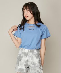 SISTER JENNI(シスタージェニィ)/チェーン付きスラッシュTシャツ/ブルー