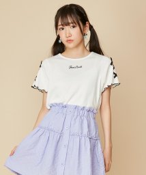 JENNI love/そでレースアップリブTシャツ/506039520