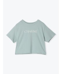 Ludic Park(ルディックパーク)/【接触冷感】CHARME刺繍Tシャツ/黄緑