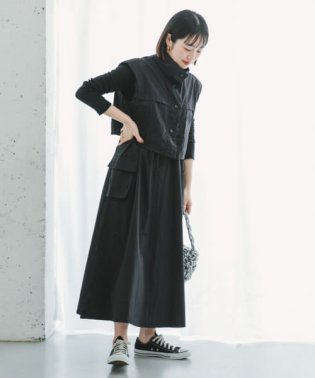 ITEMS URBANRESEARCH/ナイロンベストセットワンピース/506040190