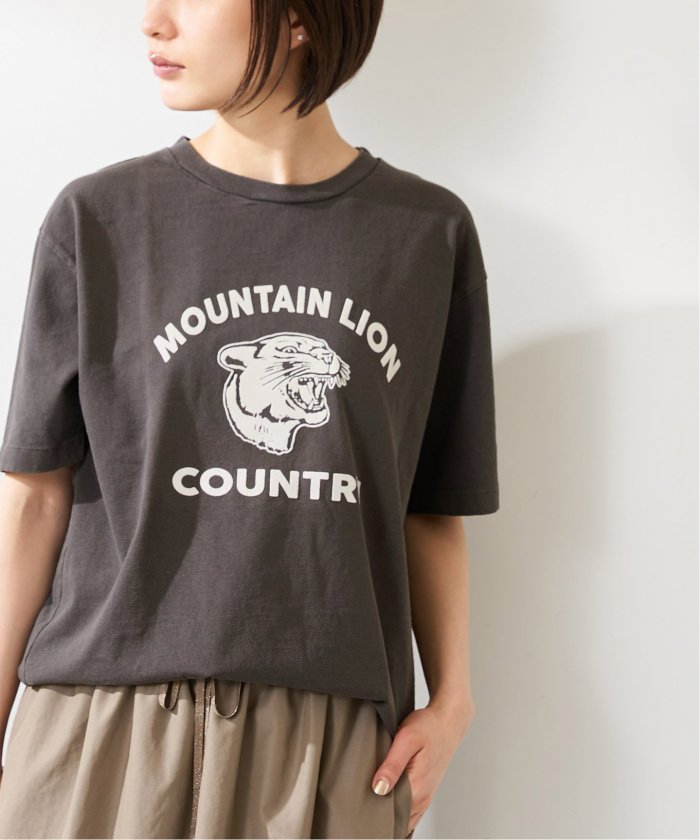 《別注》【MIXTA/ミクスタ】MOUNTAIN LION CREW T－SHIRTS：Tシャツ