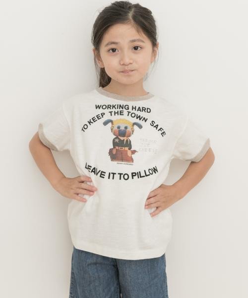 デニム＆ダンガリー Tシャツ 110 100 おそろ 2枚セット 励ます