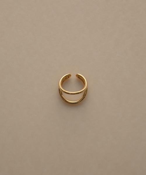 URBAN RESEARCH(アーバンリサーチ)/decor　Double ring/GOLD