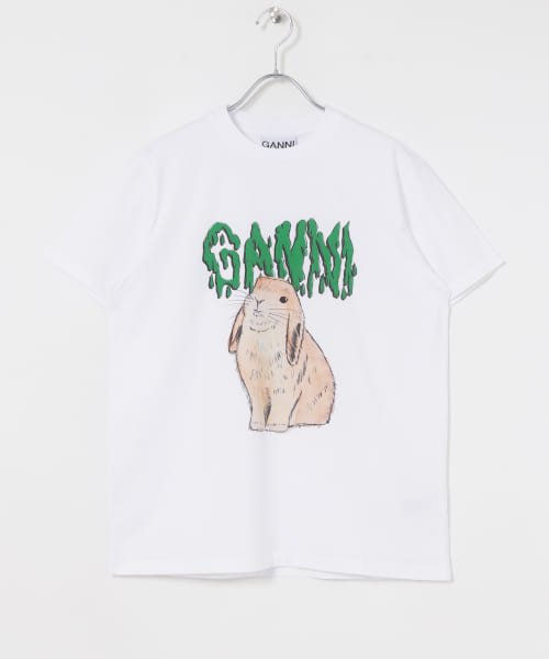 URBAN RESEARCH(アーバンリサーチ)/GANNI　T－shirts Bunny/BRIGHTWHT