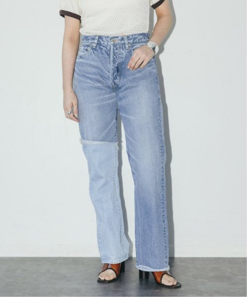 journal standard  L'essage (ジャーナルスタンダード　レサージュ)/【INSCRIRE /アンスクリア】Straight Layered Denim：デニム/サックスブルー