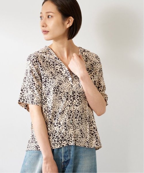 journal standard  L'essage (ジャーナルスタンダード　レサージュ)/【LUSANA / ルサーナ】TINA SHIRTS：シャツ/ナチュラル