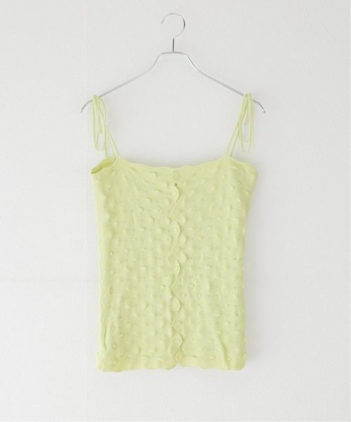 JOURNAL STANDARD(ジャーナルスタンダード)/【OPEN SESAME CLUB/オープンセサミクラブ】durian camisole：キャミソールニット/グリーン