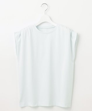 JIYU-KU（SMALL SIZE）/【カタログ掲載・洗える】タックギャザーネック Tシャツ/506040762