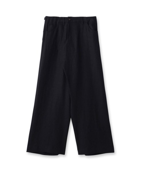 DRESSTERIOR(ドレステリア)/muller of yoshiokubo（ミュラーオブヨシオクボ）LINO PANTS/ブラック（019）