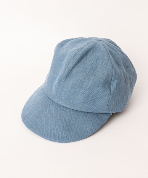 NOLLEY’S goodman(ノーリーズグッドマン)/【Nine Tailor/ナインテーラー】Areca Cap N－1218 リネンキャップ/サックス