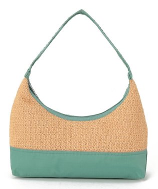 LeSportsac/RAFFIA SHOULDER BAGセージグリーンラフィア/506029430