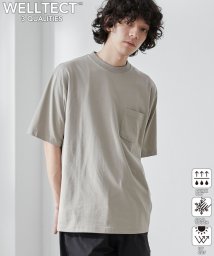 coen/先行販売【WELLTECT】ベーシックポケットTシャツ（WEB限定カラー）/506035100