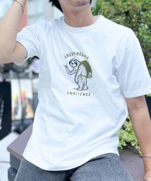 NOLLEY’S goodman/BACKPACKING CHALLENGE フロントプリントTシャツ/506035126