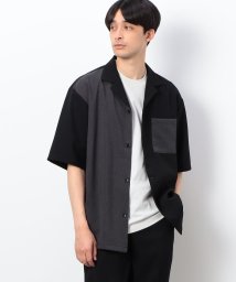 COMME CA ISM MENS/ファンクショナル バイカラー 羽織シャツ/506035952