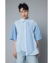 HeRIN.CYE(ヘリンドットサイ)/A line over shirt/BLU